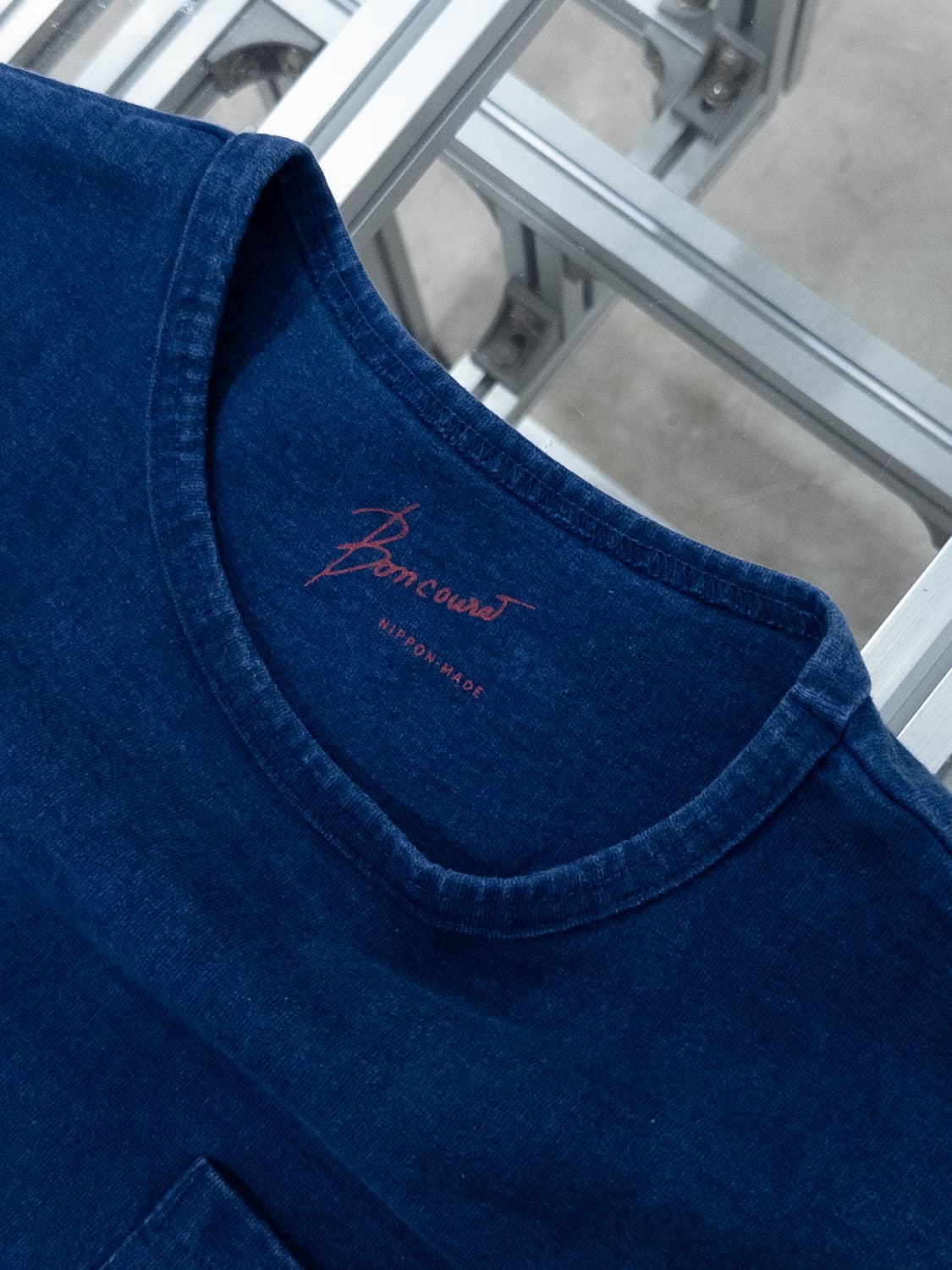 Boncoura Heavyweight Hand-Dyed indigo 상품이미지5