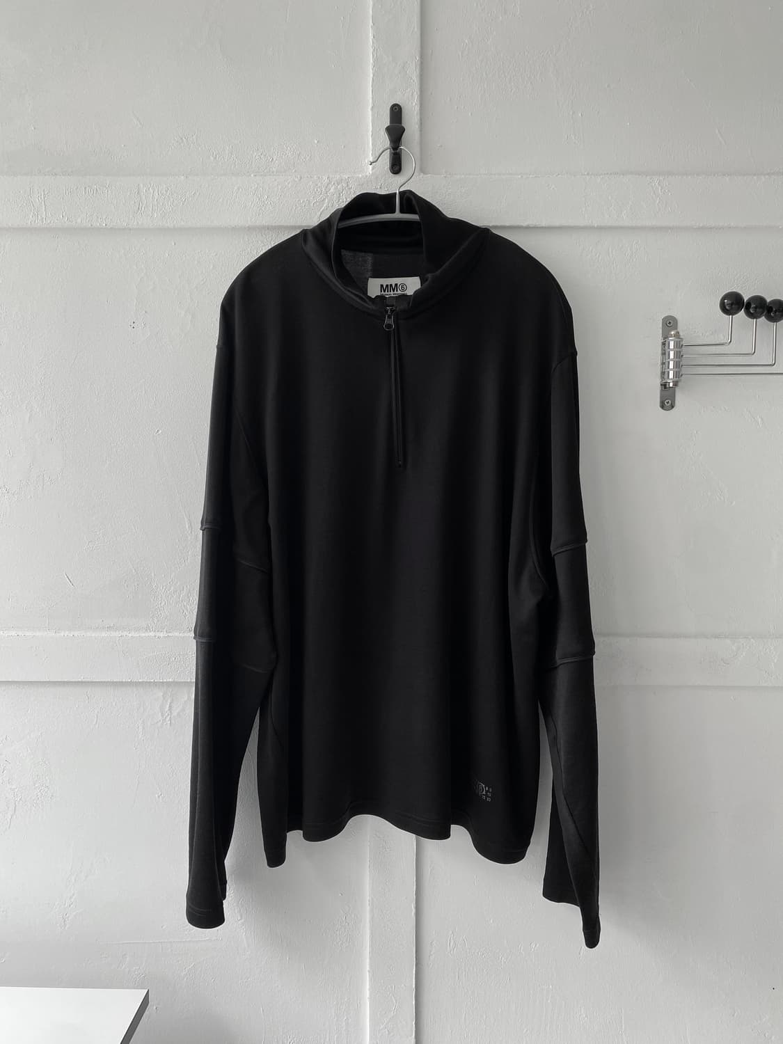 [MM6] half zip sweatshirt 상품이미지1