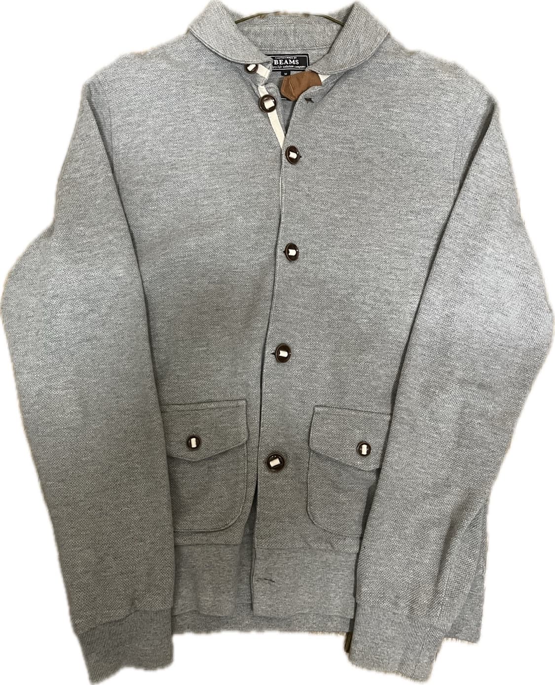 빔즈 숄칼라 카노코 가디건 M 상품이미지1