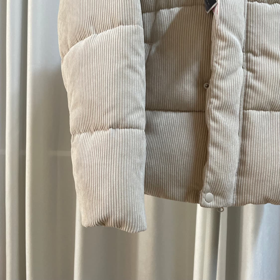 스파오 코듀로이 솜패딩 M 상품이미지6