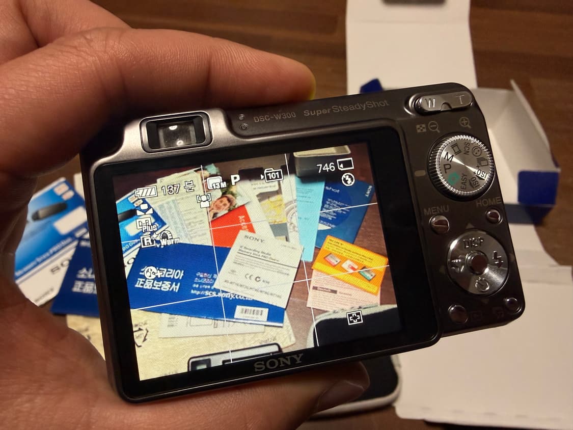 소니 DSC-W300 똑딱이 디카 상품이미지7