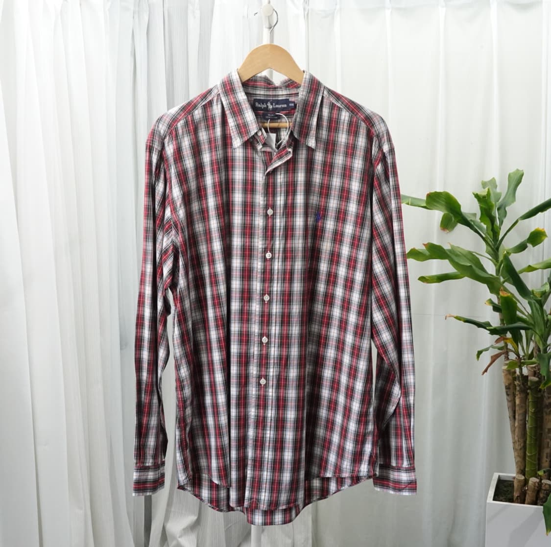 랄프로렌 체크 루즈핏 셔츠 1931 상품이미지1