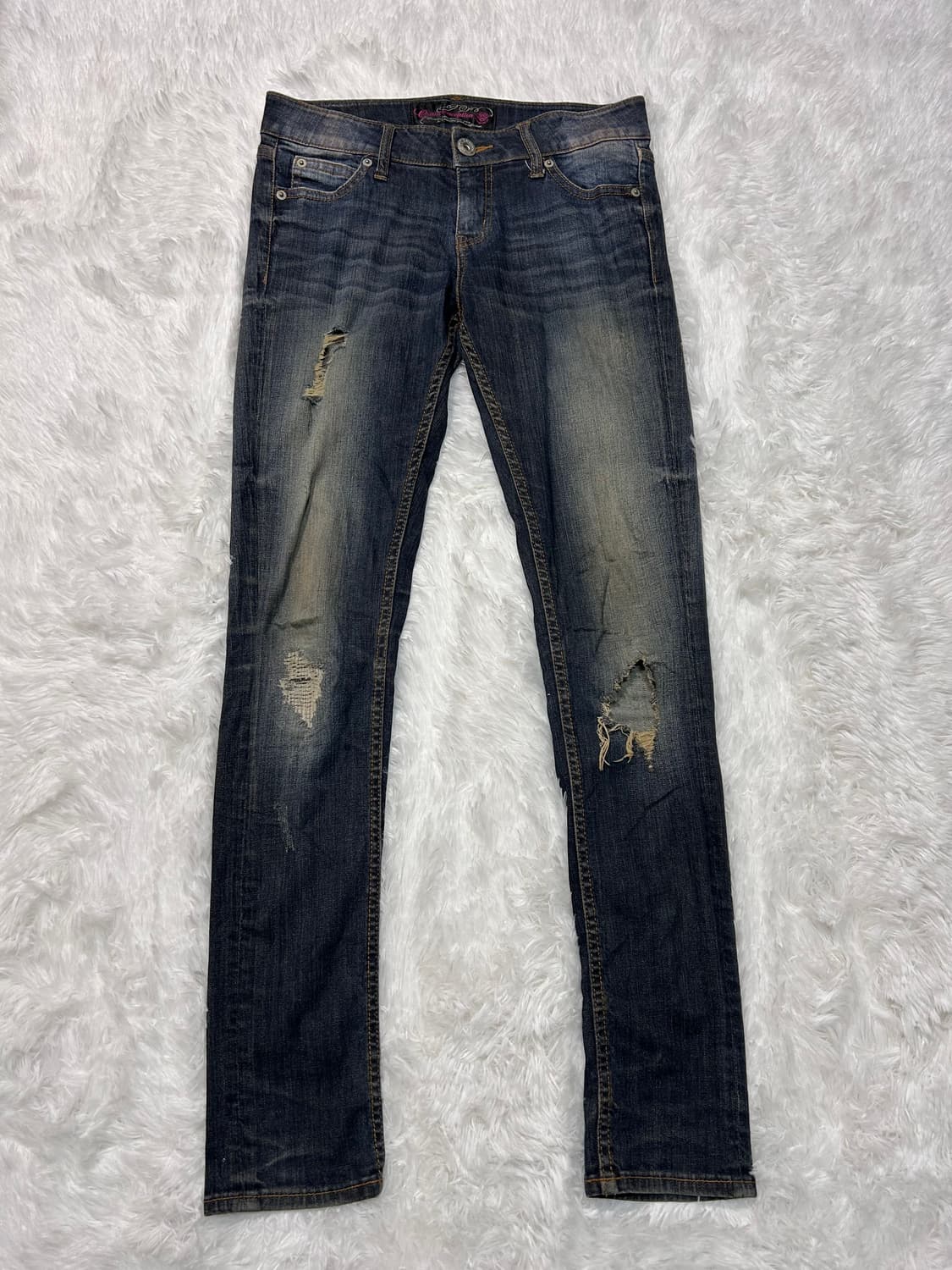 origin conception damaged denim pants 상품이미지1
