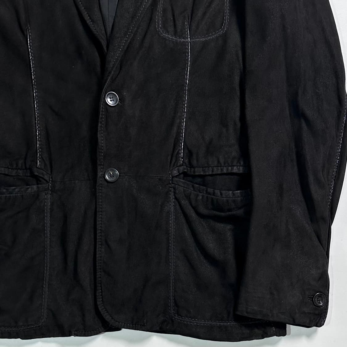 저스트카발리 블랙 스웨이드 블레이저 상품이미지4