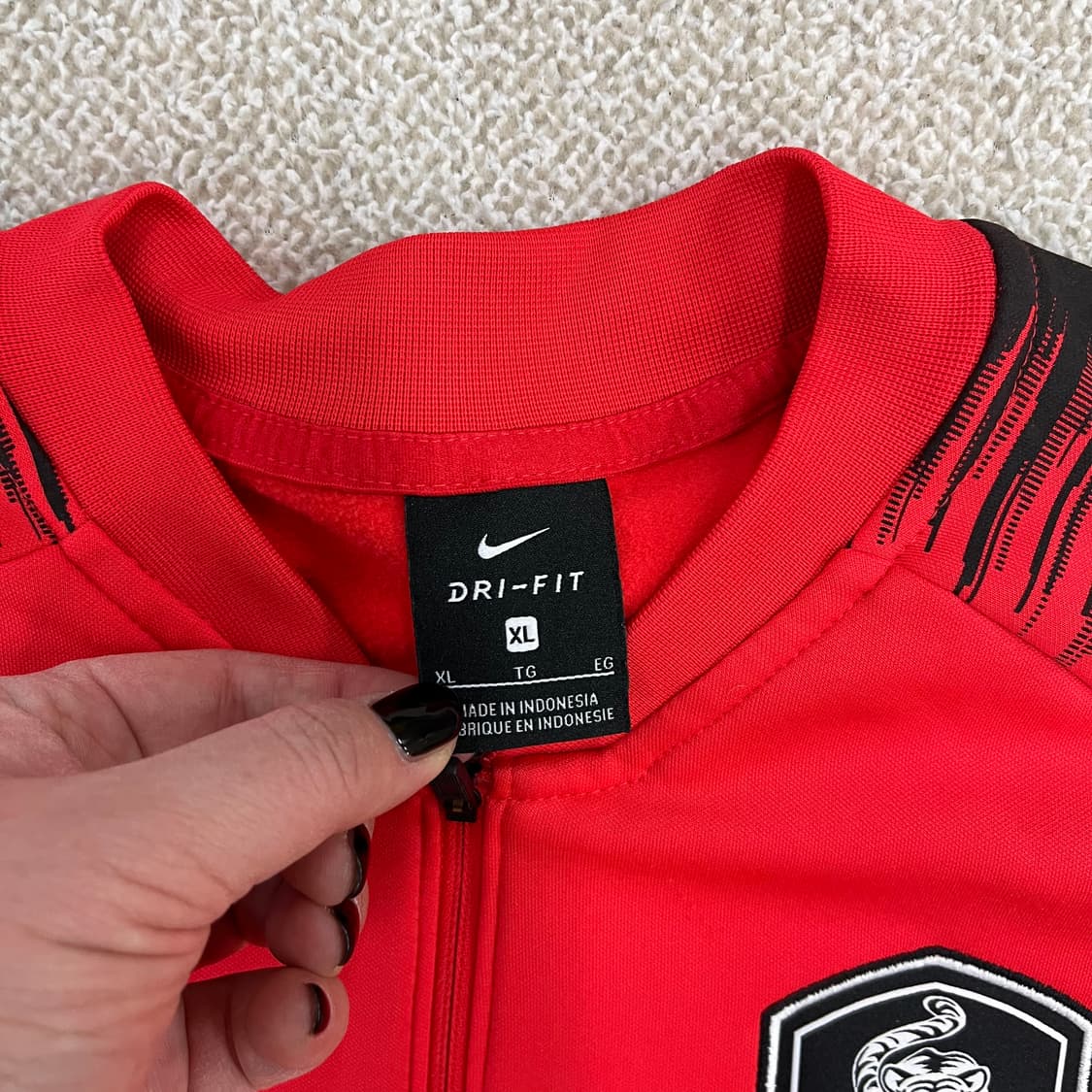 XL 나이키 국대 스쿼드 앤섬 져지 0129M1 상품이미지2