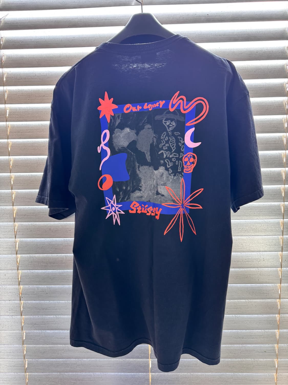 [XL] 스투시 X 아워레가시 티셔츠 상품이미지2