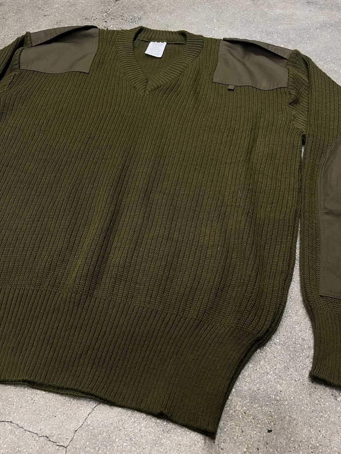 이탈리아군 버진 울 코만도 스웨터 L 상품이미지2