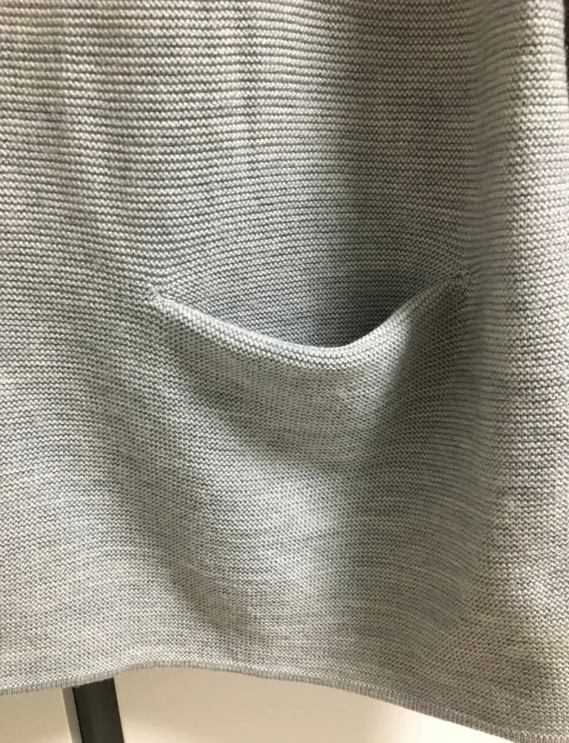 울 100% COS 코스 회색 7부 니트 상품이미지6