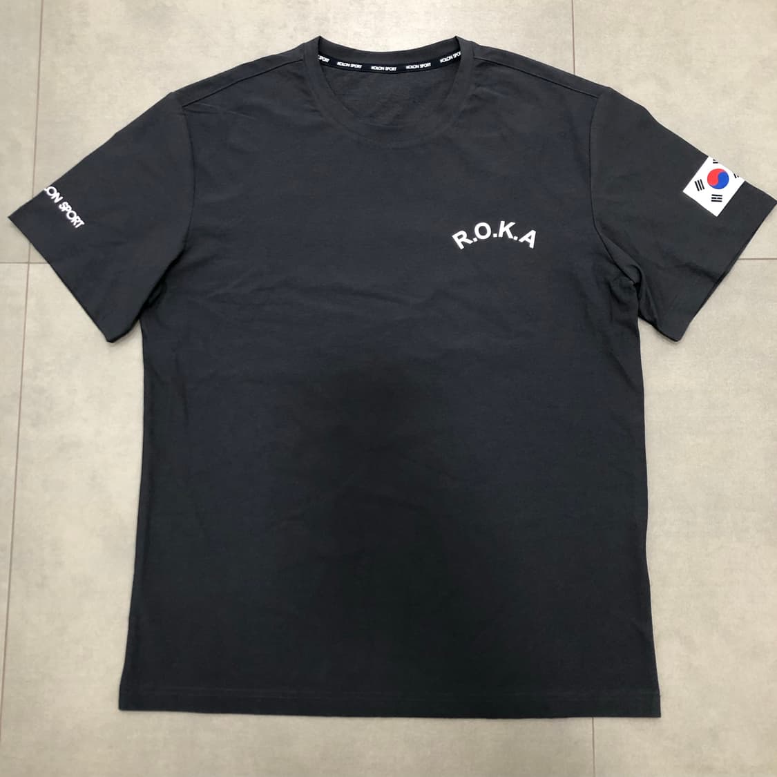 코오롱스포츠 로카 roka 코리아 아미 army 태극기 티셔츠 105 상품이미지1