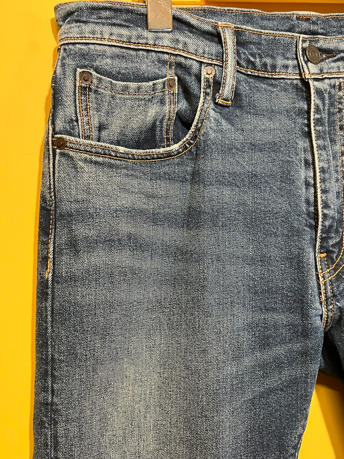 [32x32] 리바이스 505 C 데님 스트레이트 핏 클래식 셀비지 상품이미지3