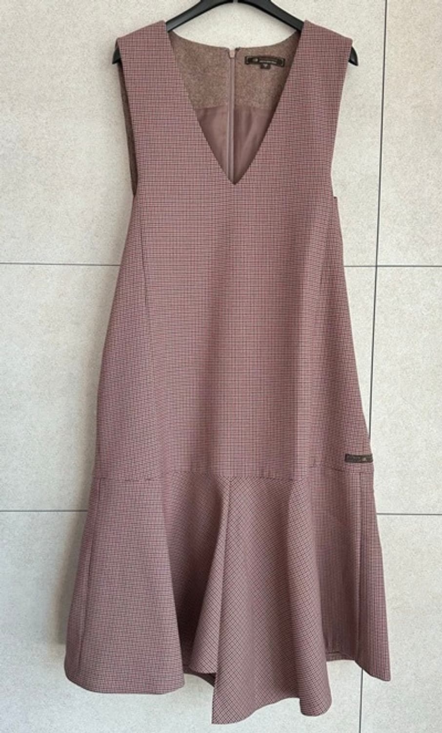 새) 써스데이아일랜드 체크 롱원피스  상품이미지2