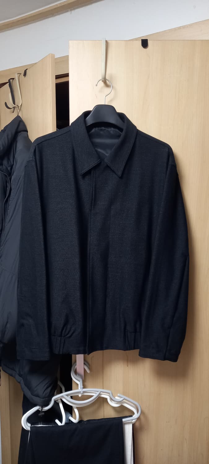 에잇세컨즈 코튼 트윌 블루종 자켓 XXL 상품이미지1