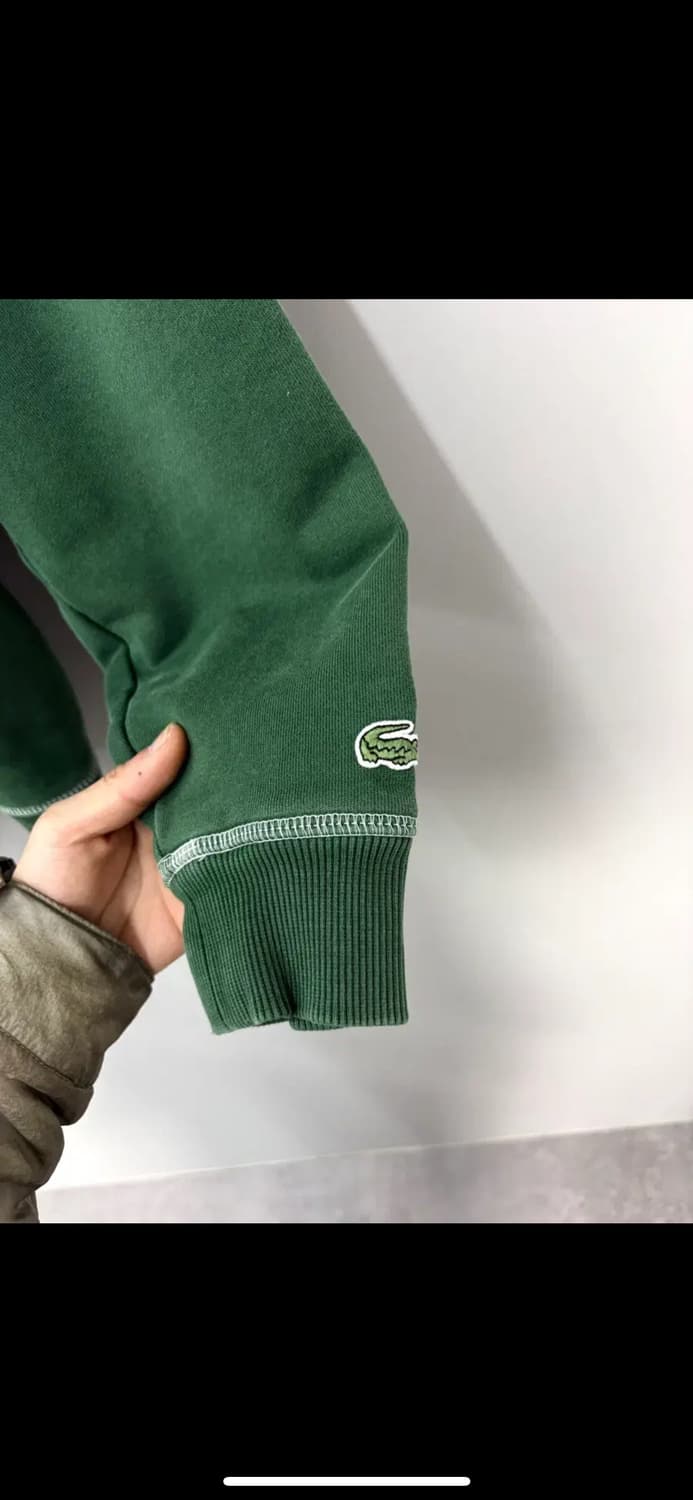 라코스테 빅크록 레터링 그린 스웻셔츠 H2092 상품이미지4