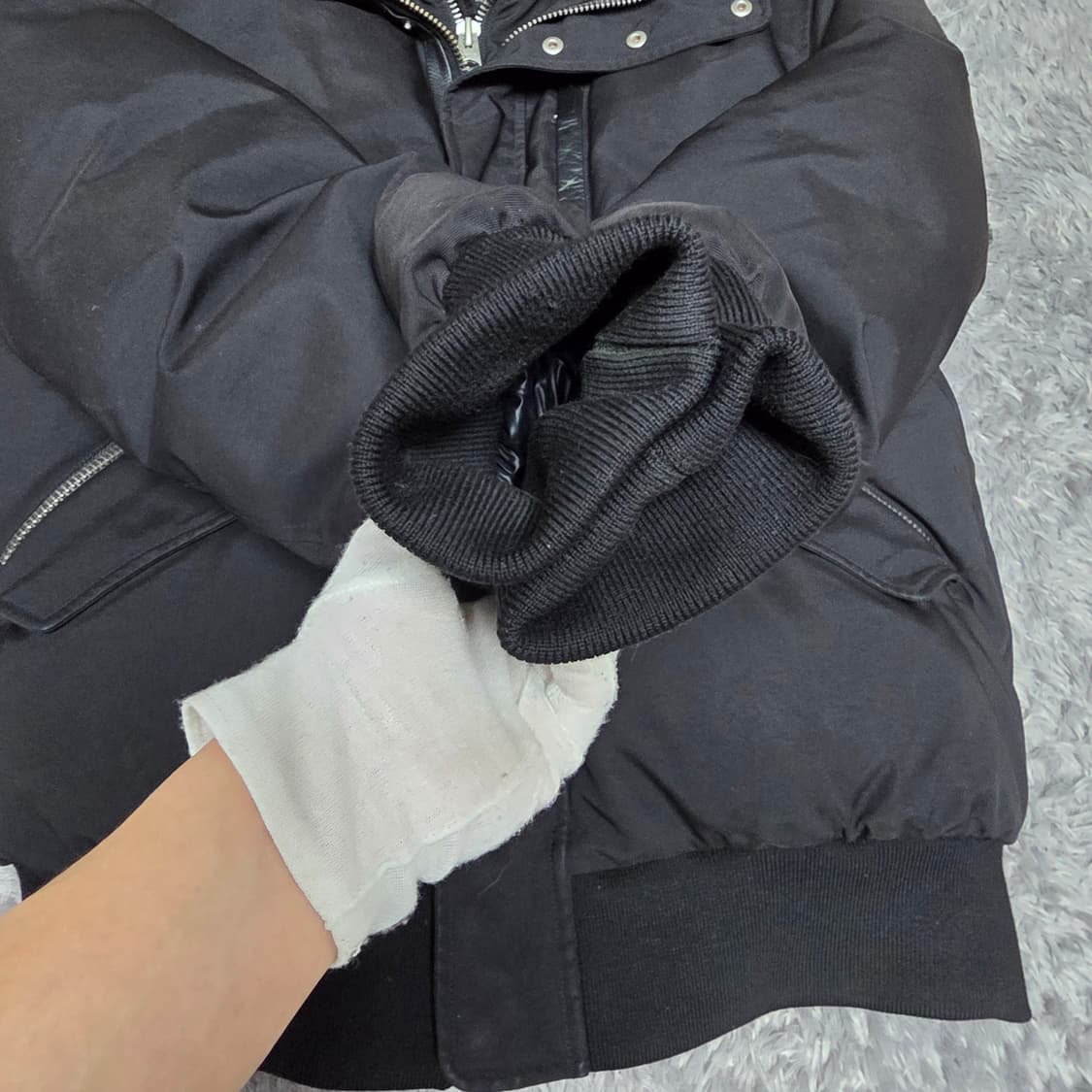 {클로젯}[40][22F/w]맥케이지 딕슨 브라운퍼 숏 다운 패딩 상품이미지9