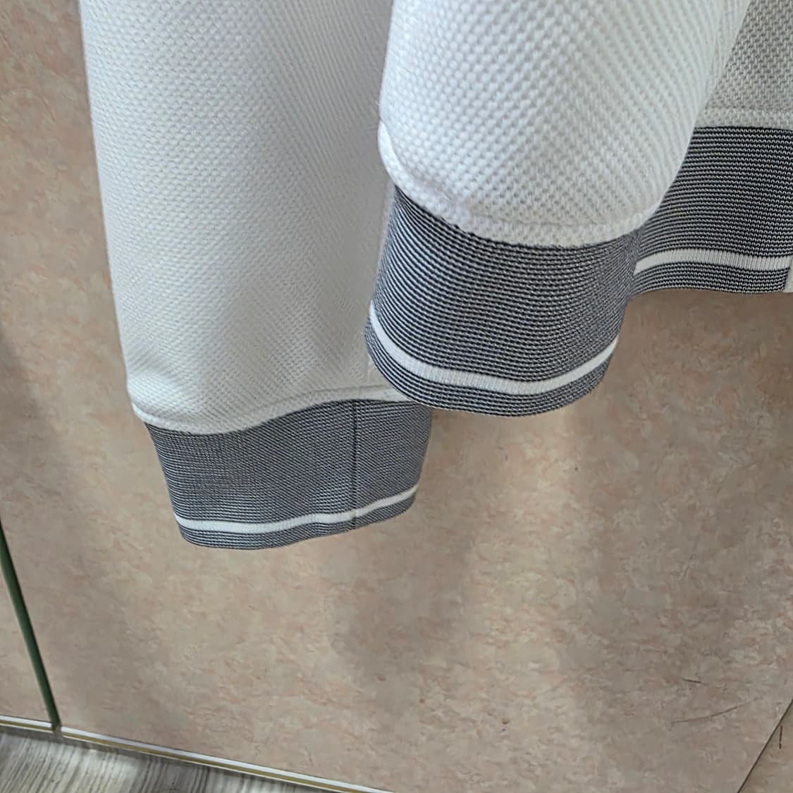 ZARA 화이트 져지 XL 상품이미지5