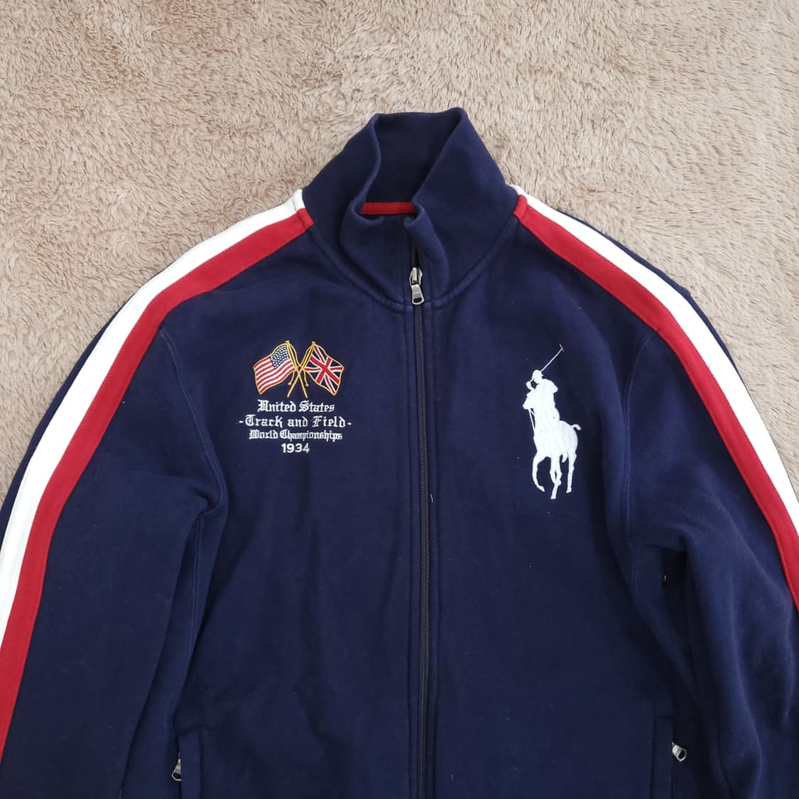 폴로 usa성조기 집업 L 상품이미지2