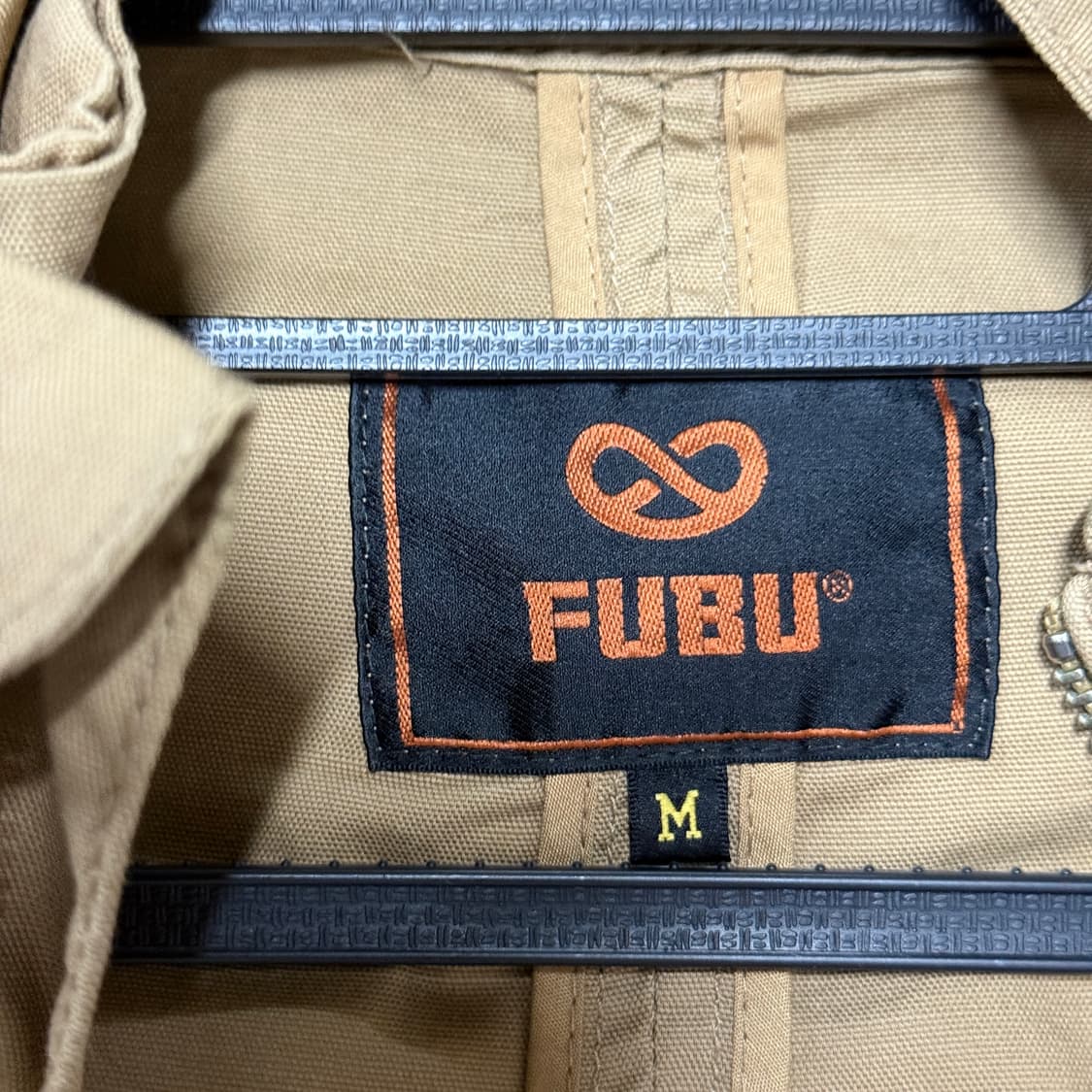 FUBU 후부 지퍼 디테일 M65 필드 자켓 베이지 상품이미지8