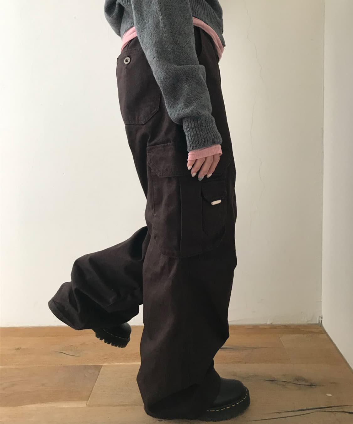 oot ootj 로우라이즈 카고팬츠 상품이미지6