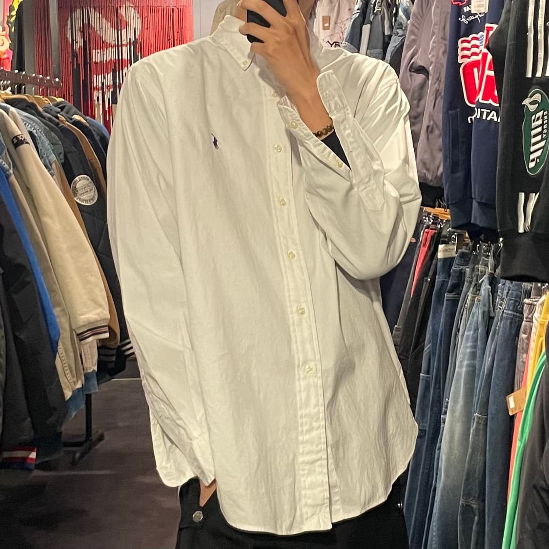 [IM] Polo 폴로 화이트셔츠 상품이미지5