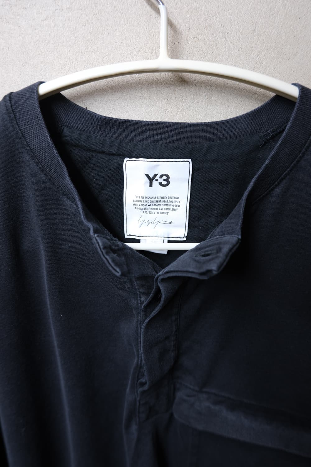 Y-3 헨리넥 롱슬리브 s 상품이미지4