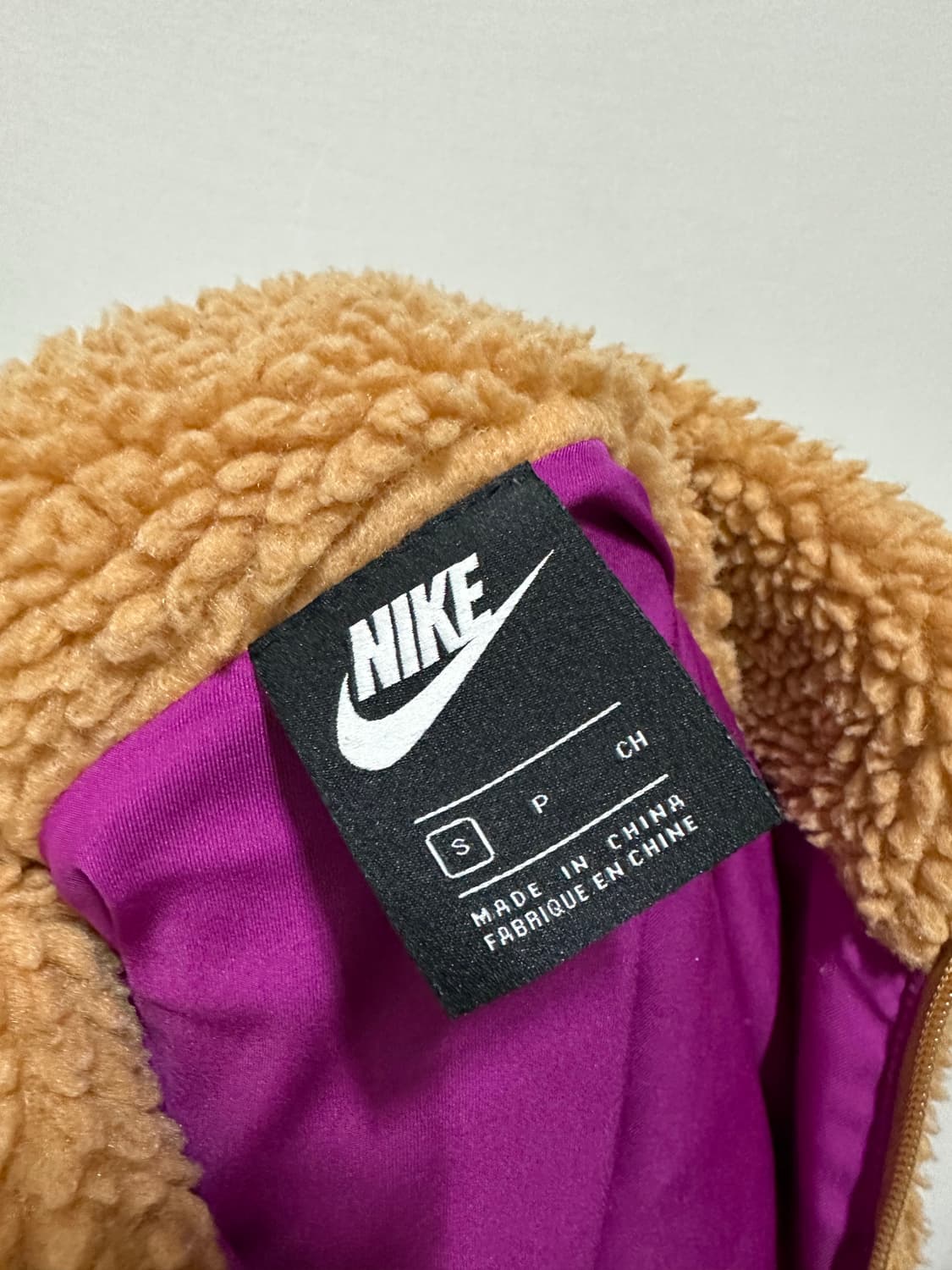 나이키 우먼스 스우시 쉐르파 자켓 상품이미지3