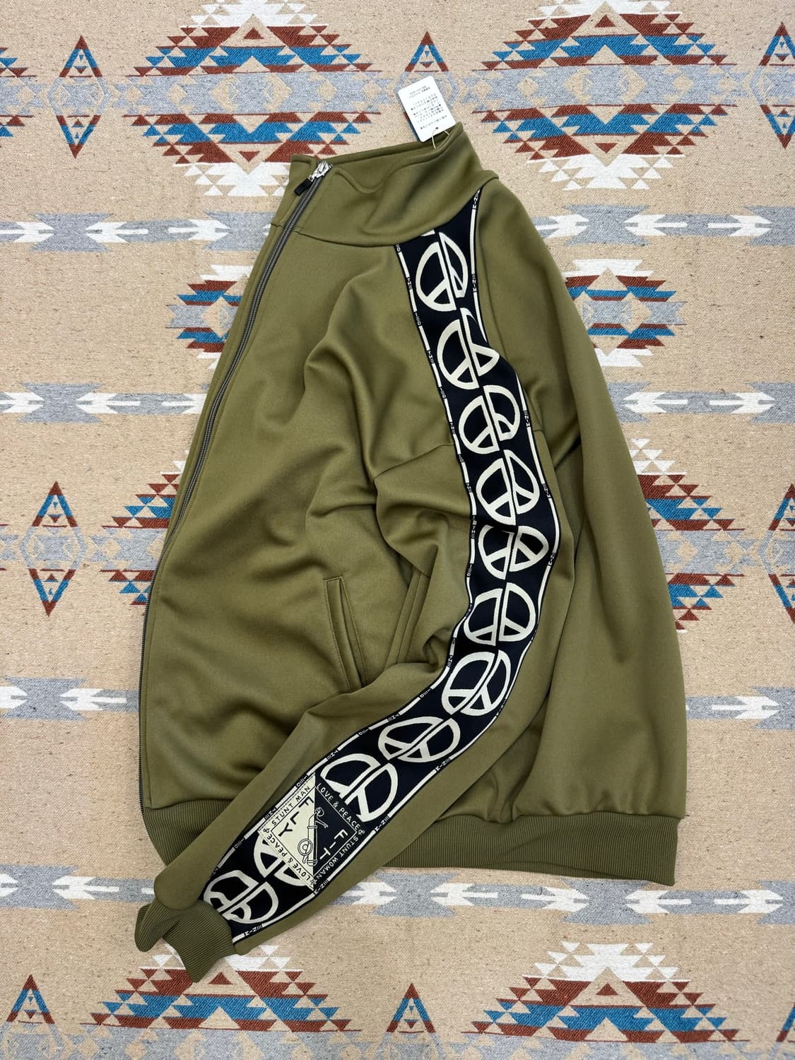 [4][XL] 캐피탈 스무스 저지 TH.D.D. 트랙 자켓 카키 상품이미지6
