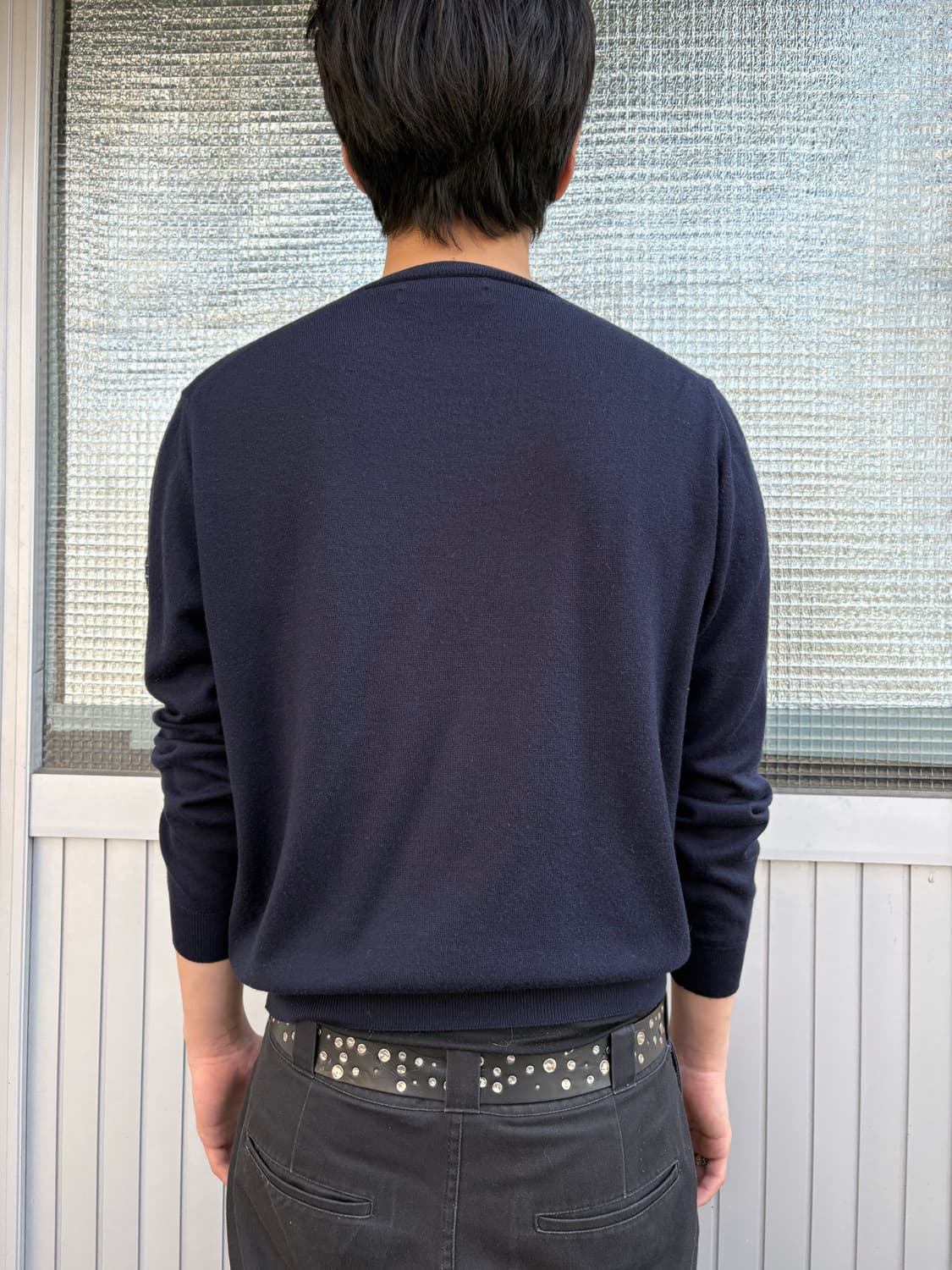 00s Stone island 데님라인 니트 상품이미지3