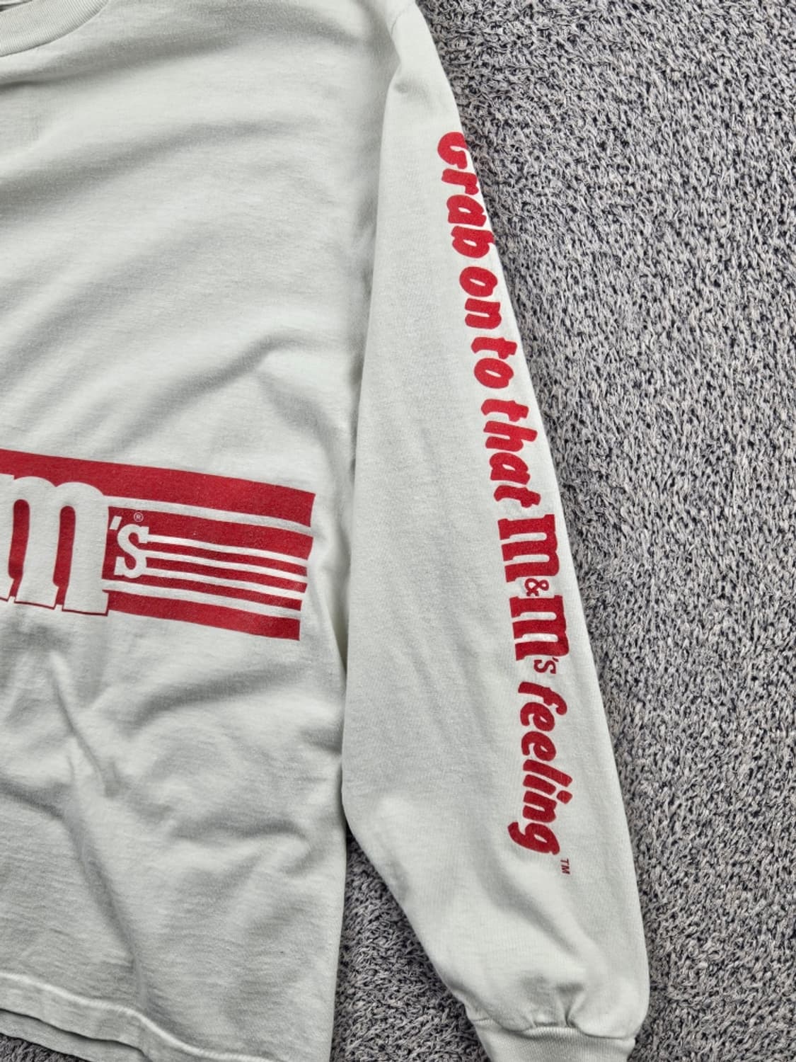 90's M&M's 그래픽 싱글 스티치 롱슬리브 (M추정) / 11355 상품이미지4