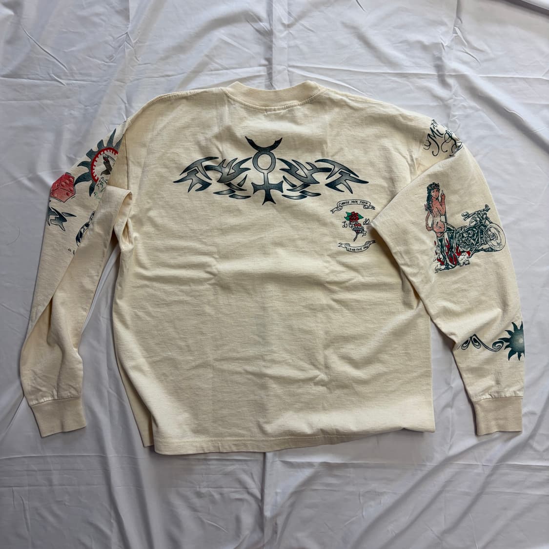 [XL] 90s 데니스 로드맨 타투 롱슬리브 상품이미지4