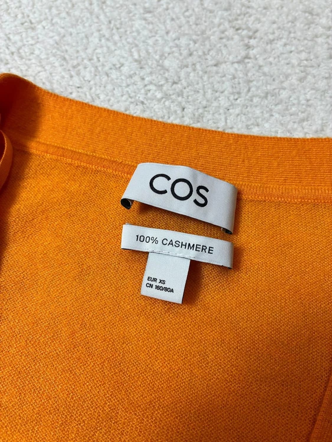 코스 COS 100% 캐시미어 크롭 니트 가디건 PN6934 상품이미지6