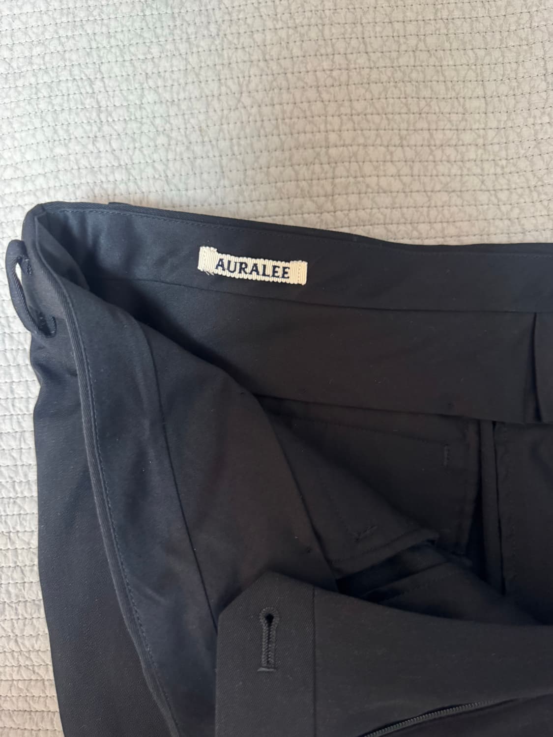 오라리 LIGHT WOOL MAX GABARDINE SLACKS 상품이미지2