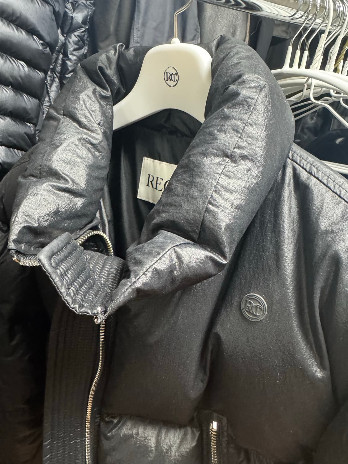 렉토 샤이닝 구스다운 패딩 L 상품이미지6