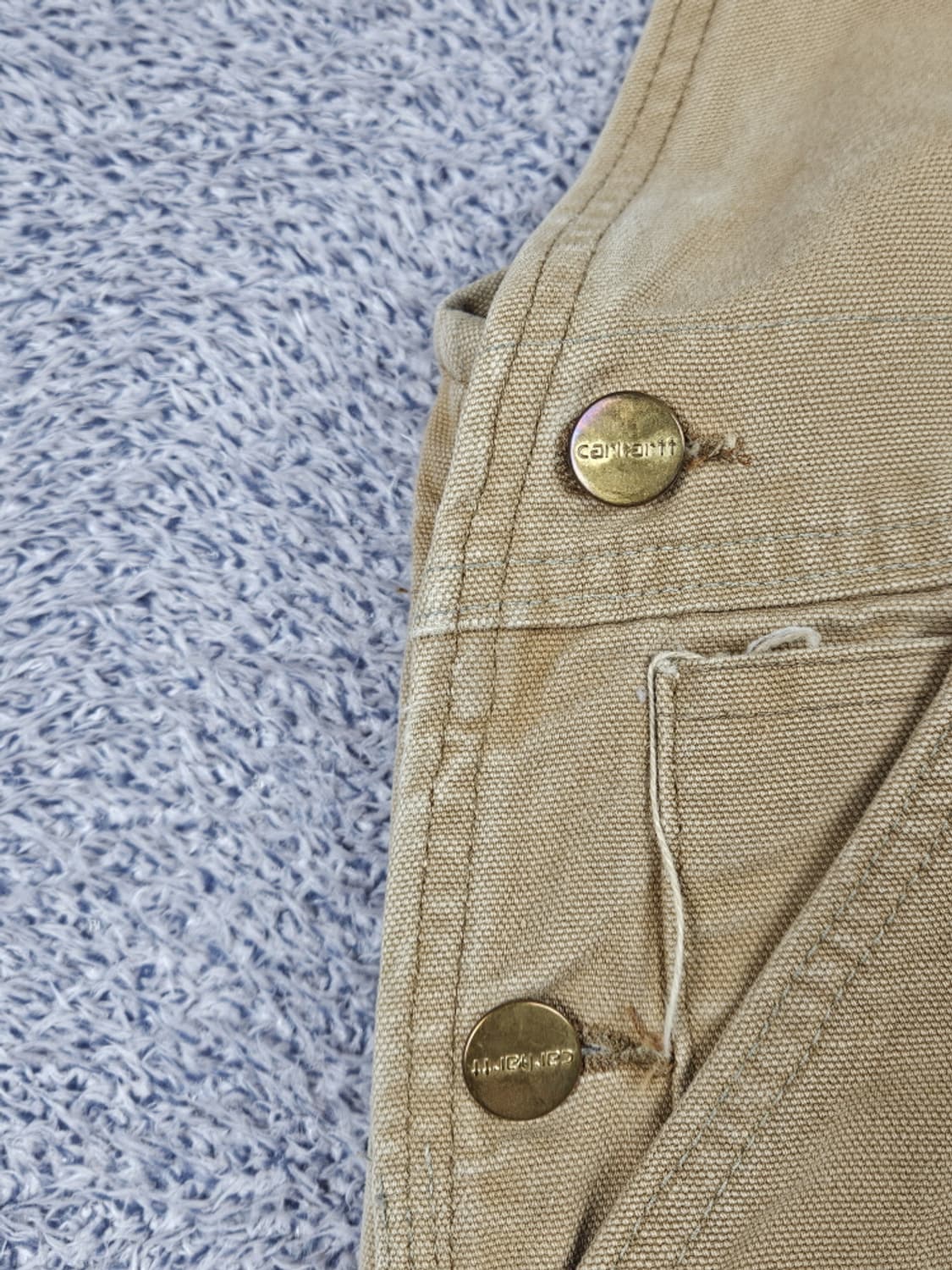 칼하트 덕캔버스 워크 오버롤 슈트 ( 상세설명참조 ) / 10314 상품이미지7