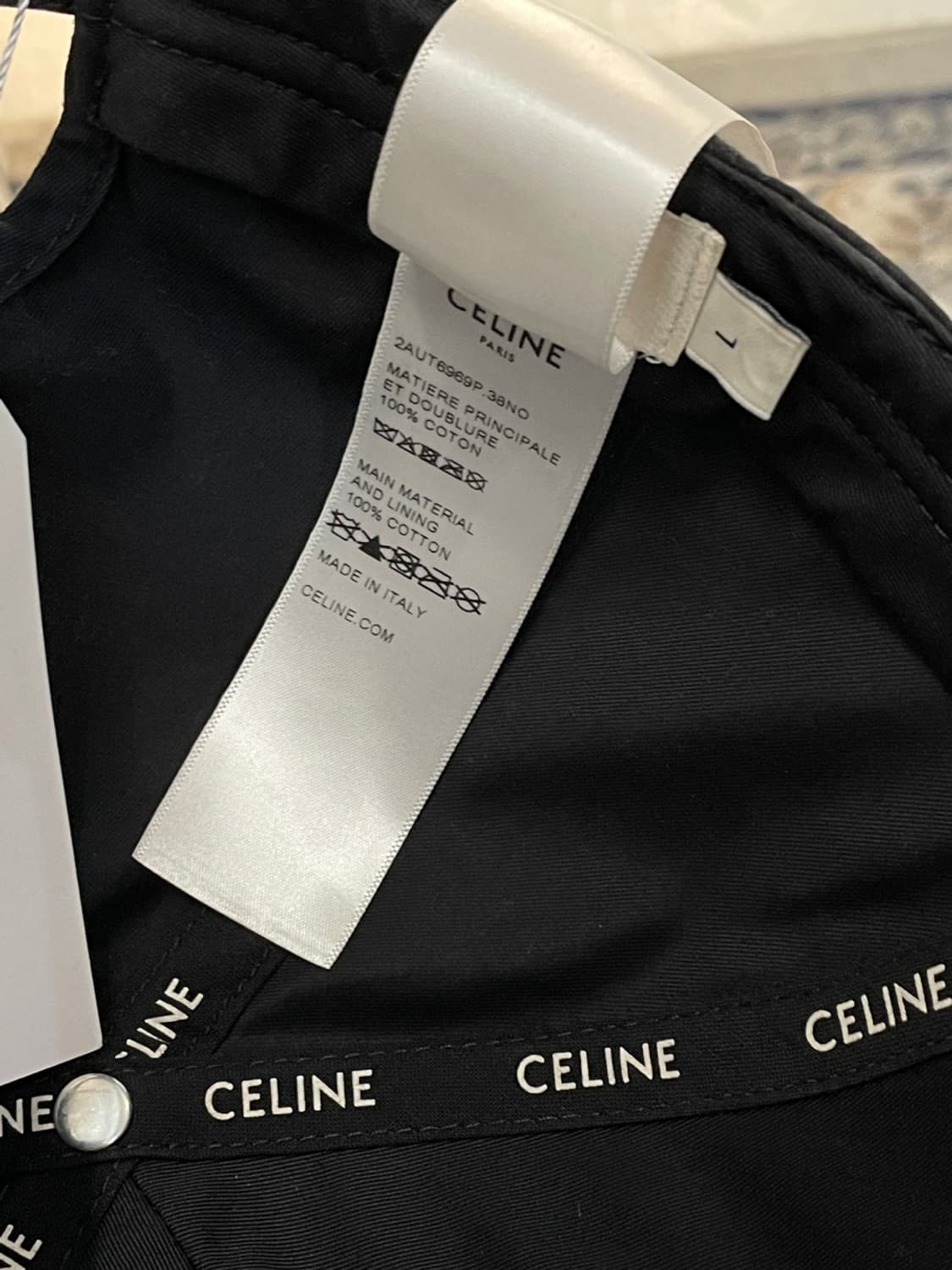 셀린느 트리옹프 베이스볼 캡 상품이미지7