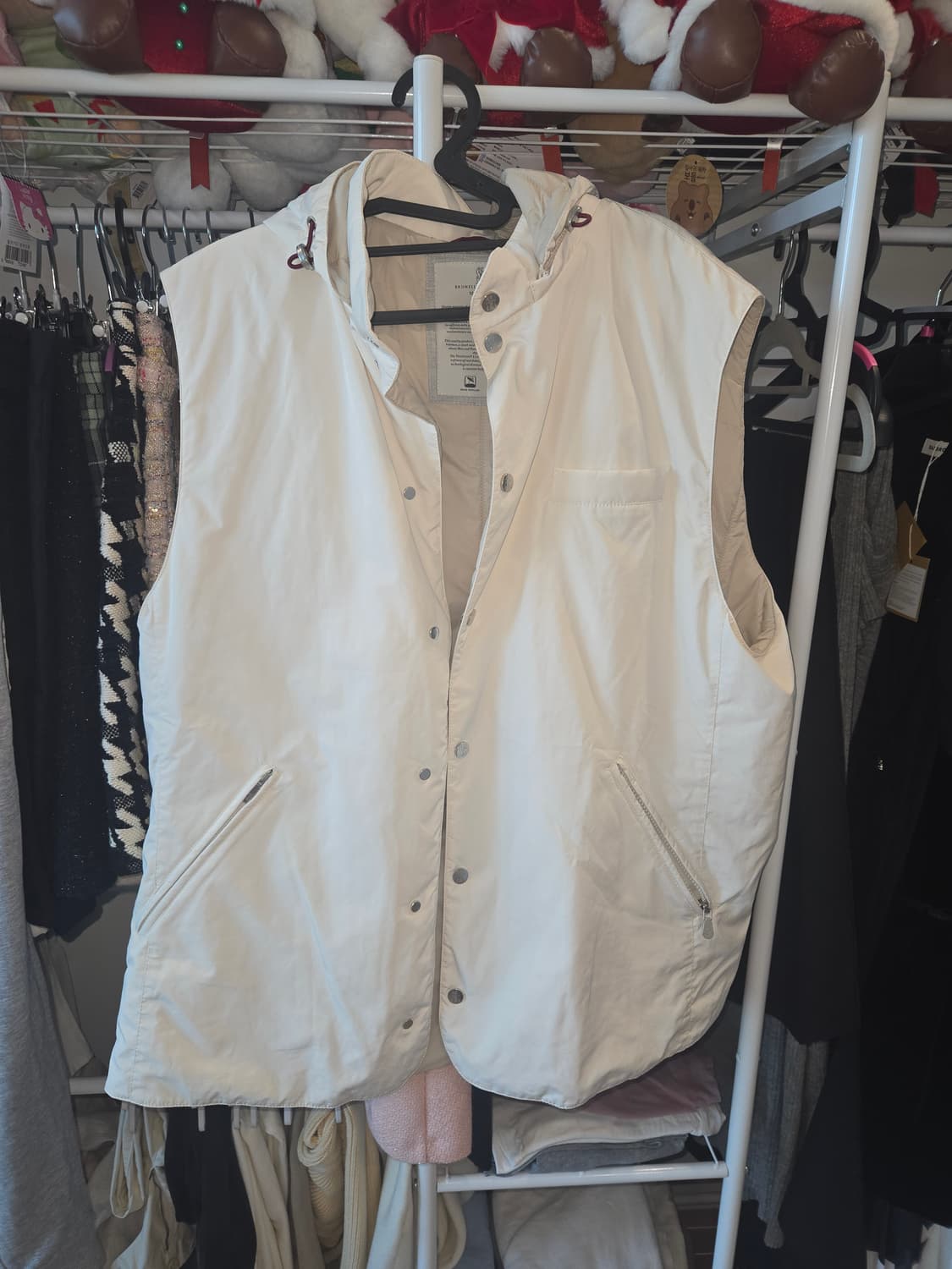 브루넬로 쿠치넬리 25ss 신형 후드 패딩 조끼 54 새상품급 판매합니다 상품이미지1