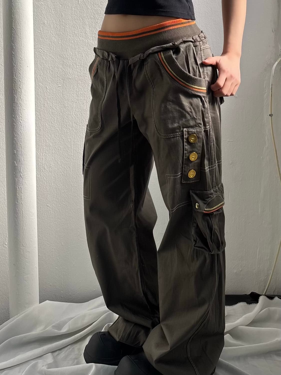 Vintage Khaki Cargo Pants 상품이미지3