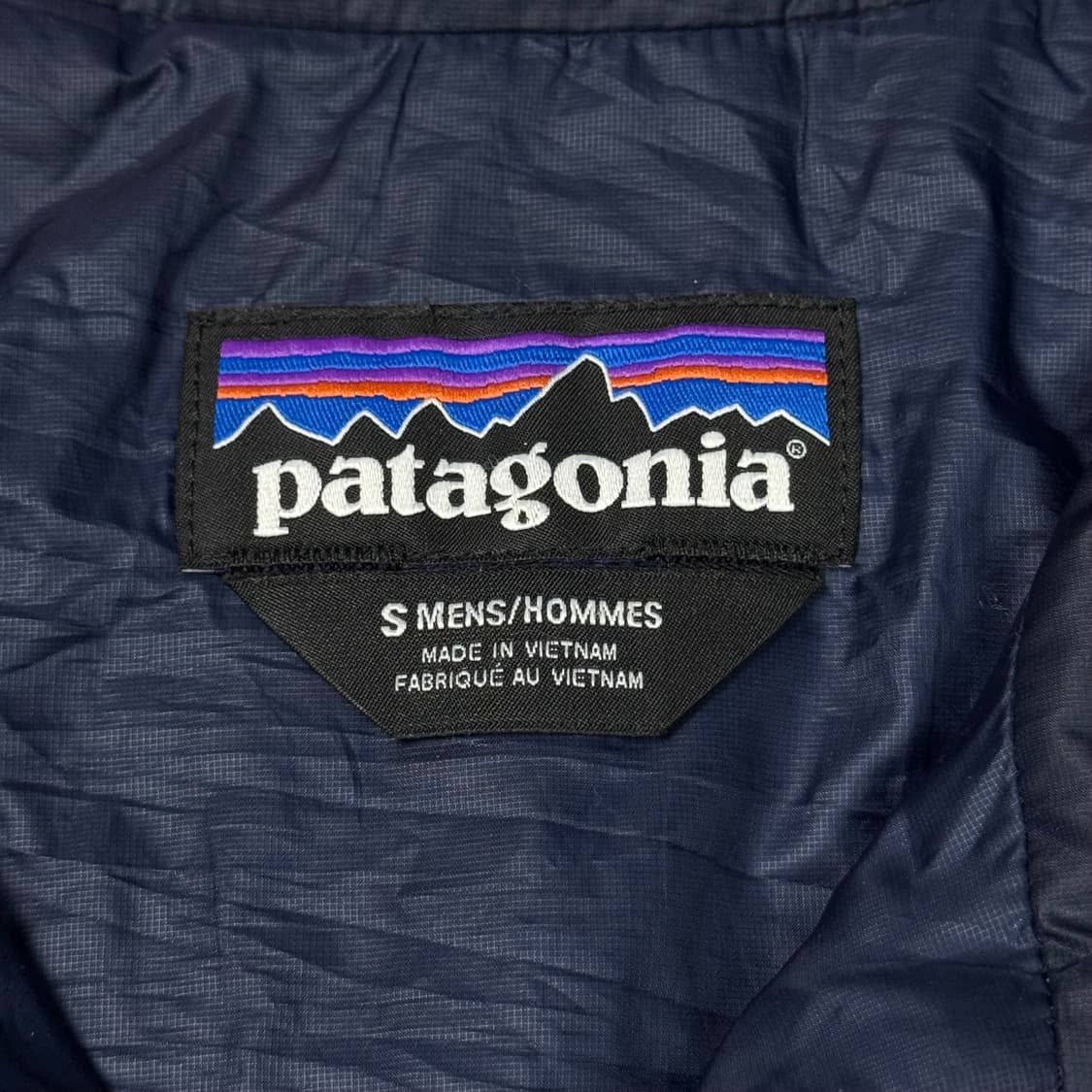 (S) 파타고니아 나노퍼프 프리마로프트 패디드 재킷 네이비 상품이미지3