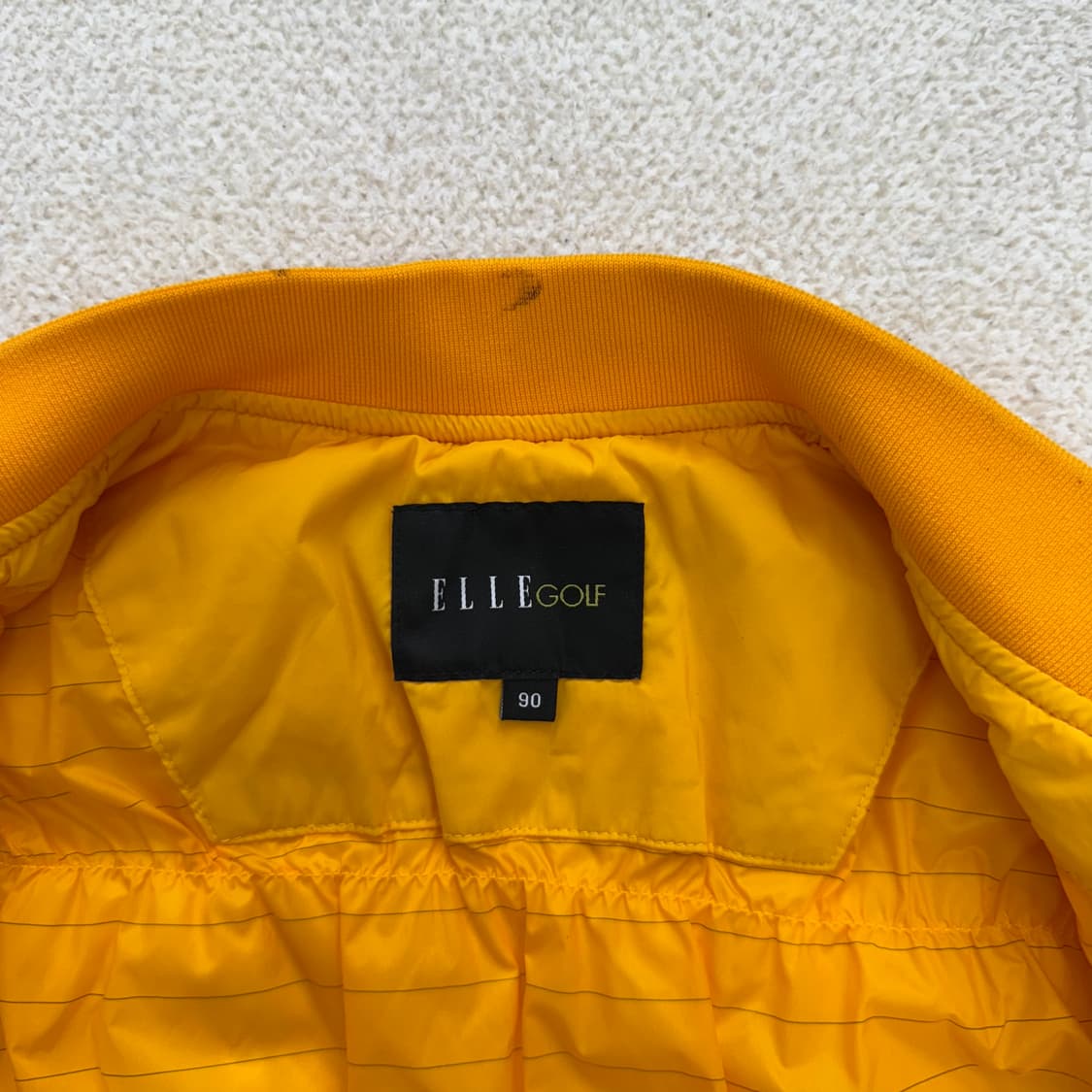 [90] 엘르 골프 여성 구스다운 경량 패딩 조끼 베스트 3714 상품이미지4