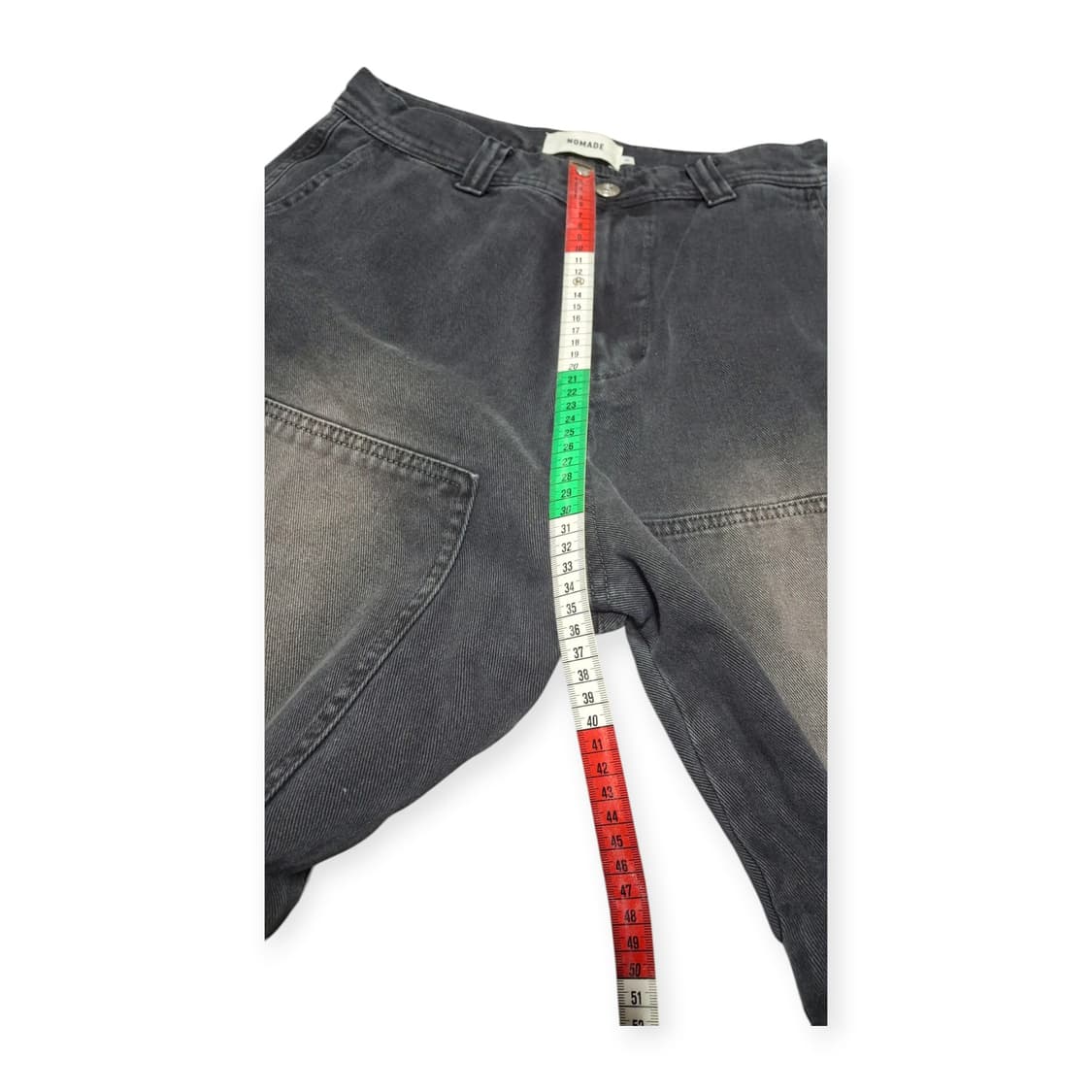 S)노마드 NOMADE 다크 블랙데님 팬츠 벌룬팬츠 와이드팬츠 오버핏팬츠 상품이미지9
