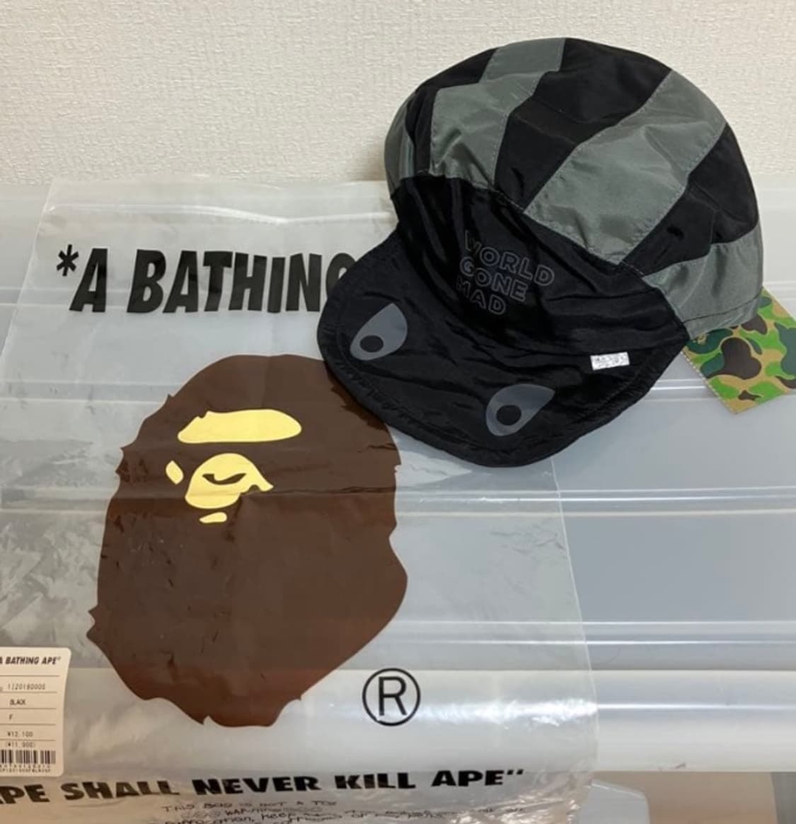 (새상품) 베이프 샤크 제트캡 SHARK JET CAP 상품이미지3