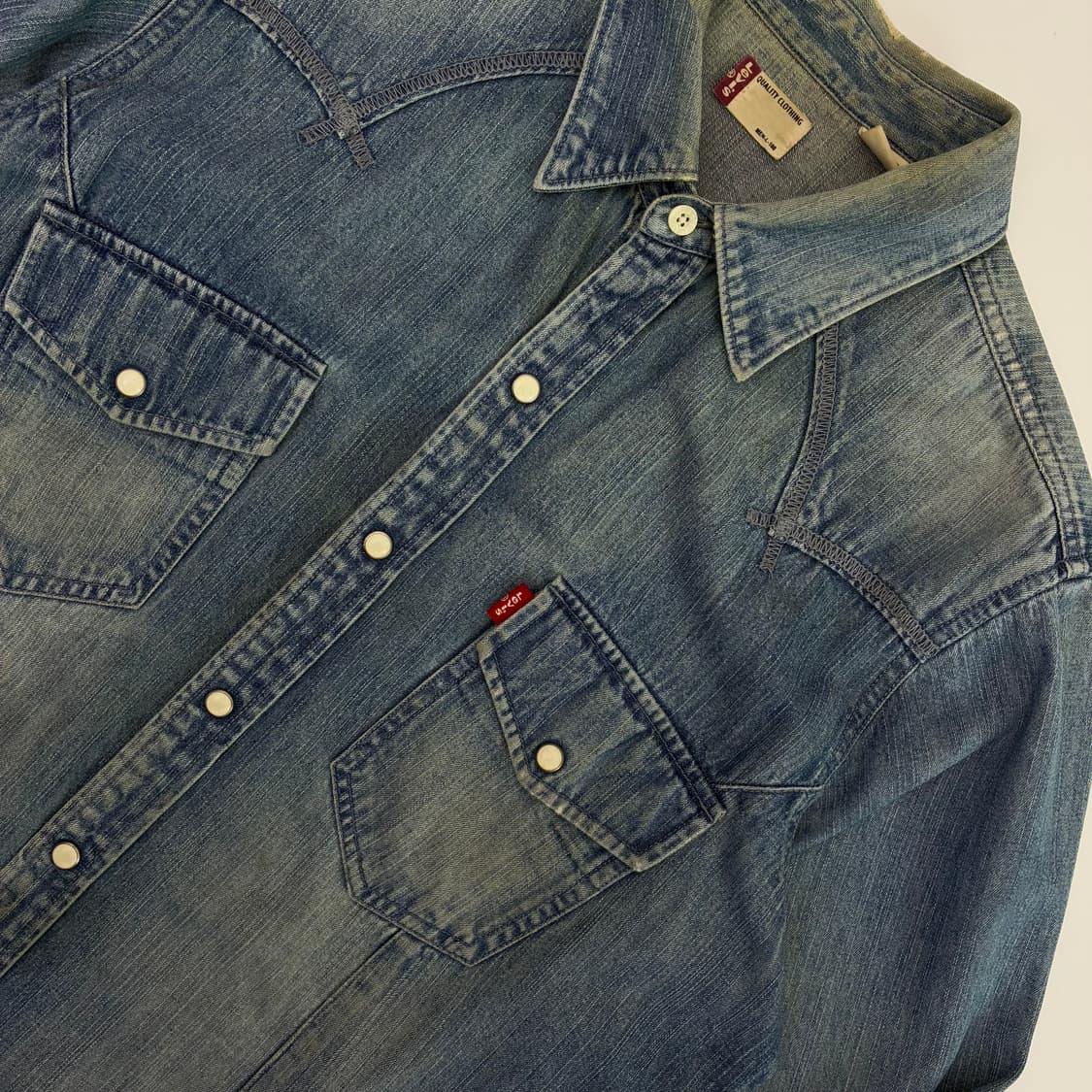 Levi's  리바이스 레드탭 클래식 웨스턴 데님 셔츠  상품이미지3