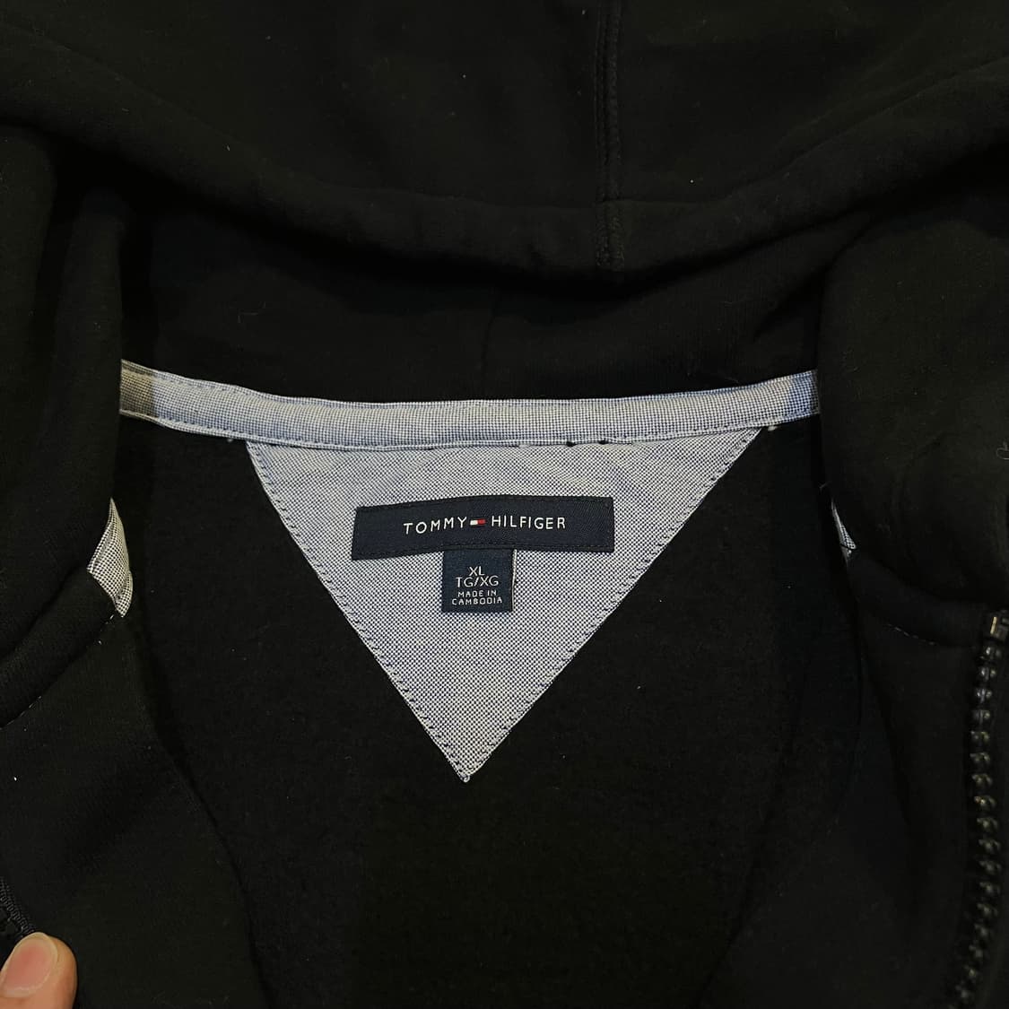 빈티지 타미힐피거 암 레터링 후드 집업 841 y2k 스트릿 모리 갸루  상품이미지7