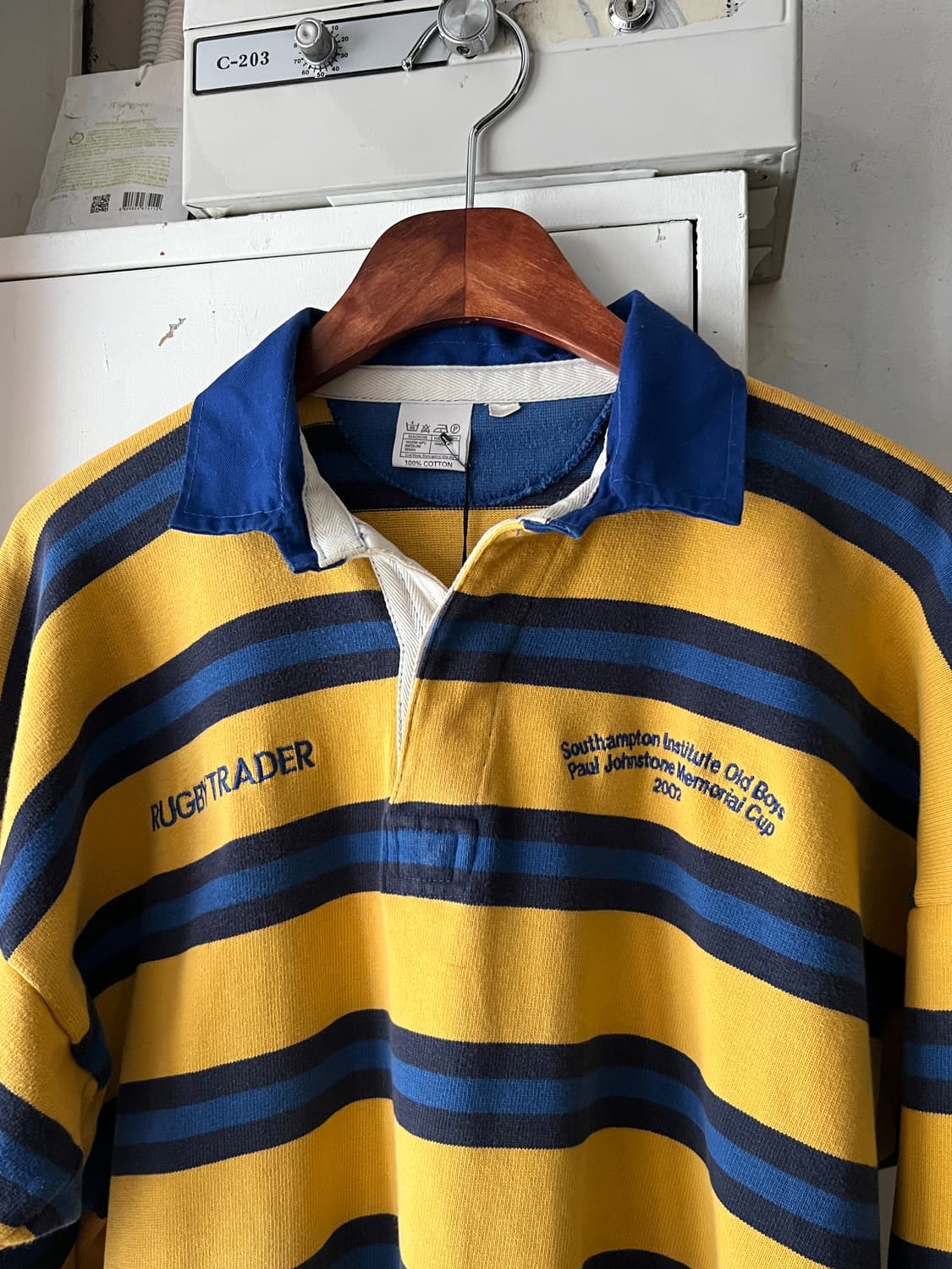 [L]2002 Rugby Trader 헤비웨이트 럭비 티셔츠 상품이미지1