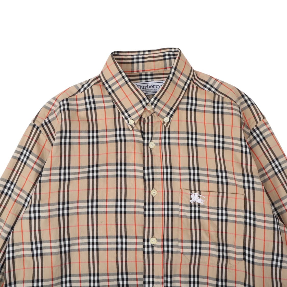 버버리 베이지 노바체크 클래식 셔츠 상품이미지2