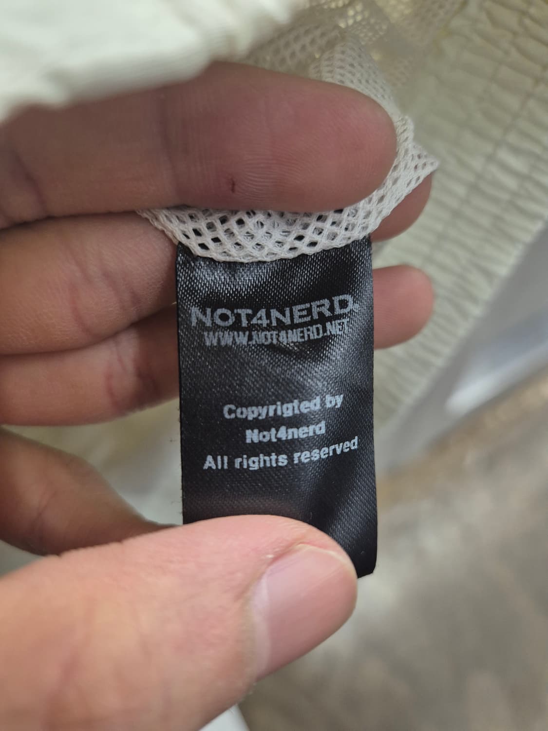 Not4nerd 바람막이 화이트 M 상품이미지6