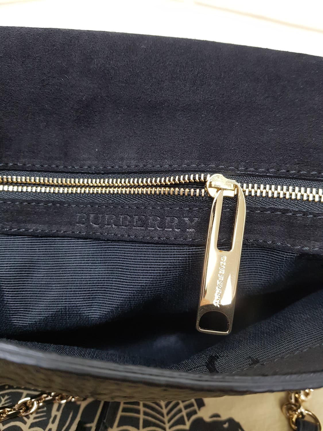 [정품] 버버리 블랙 체인 숄더백 상품이미지9