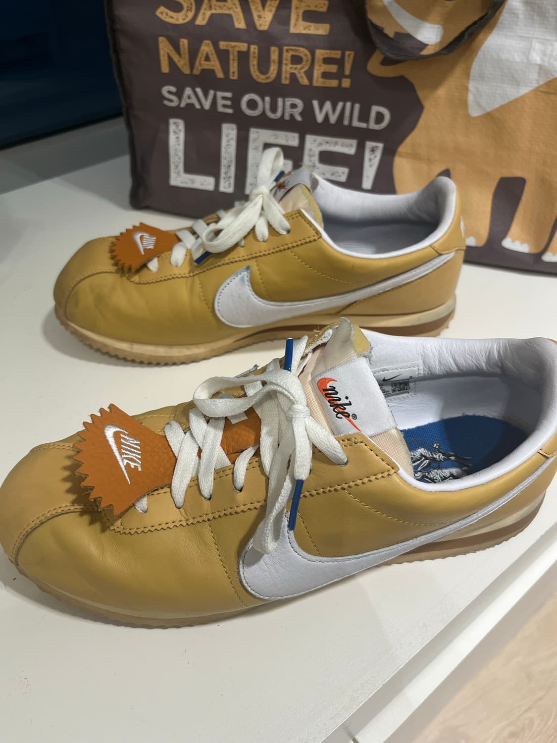 나이키 코르테즈 275 위트골드 상품이미지3