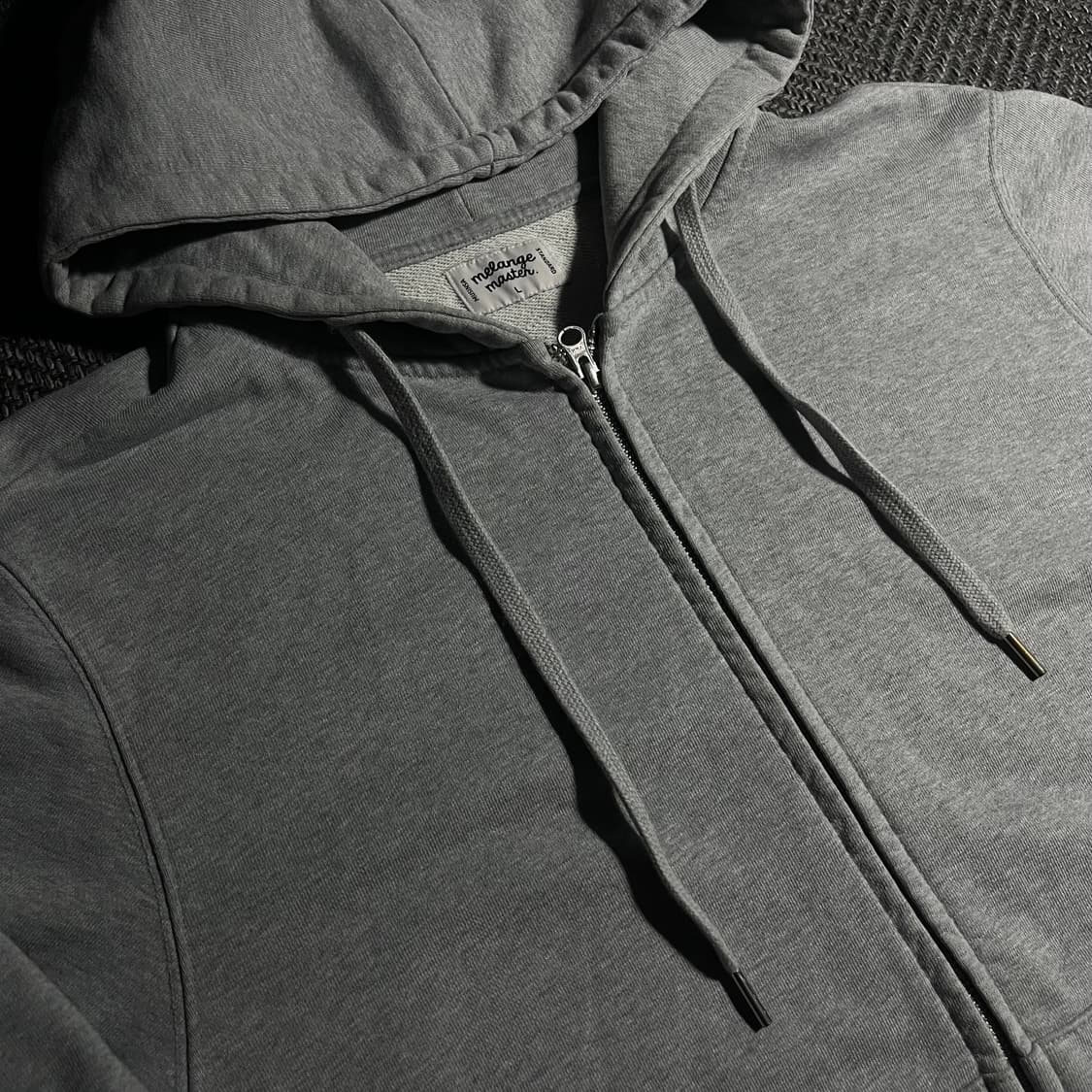 [L] melange master 멜란지마스터 후드집업 상품이미지3