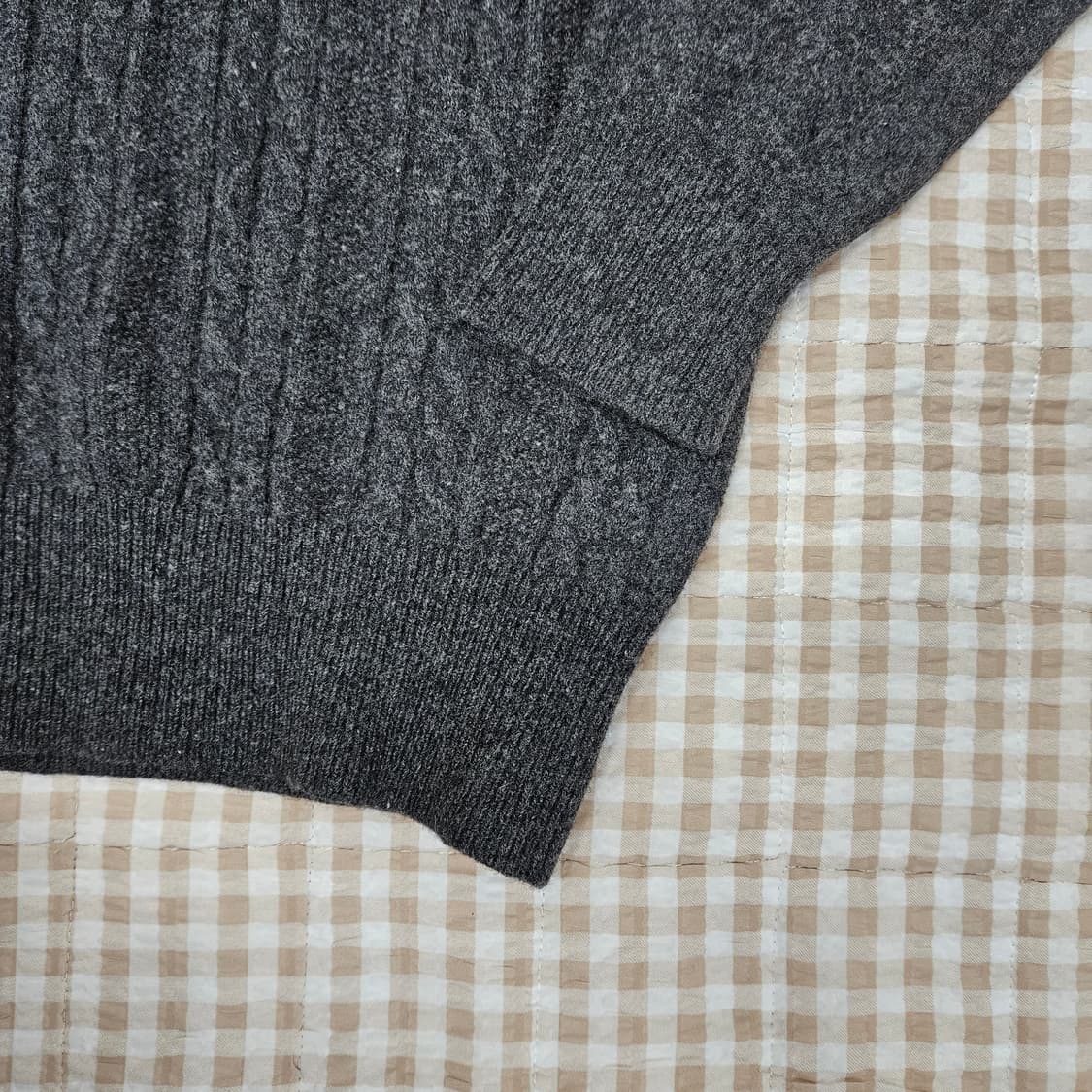 닥스 숄카라 울100 니트 스웨터 남자100~105 상품이미지4