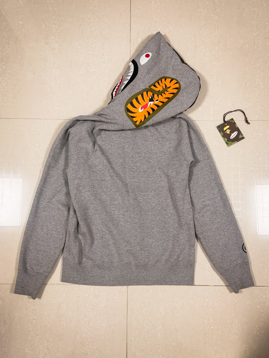 (L) Bape 베이프 샤크 풀 후드집업 상품이미지2